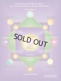 画像1: ○●○セール!!SALE20%off○●○ Divine Abundance Hologram（デバインアバンダンスホログラム） -聖なる富のホログラム-Lサイズのみ