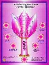 ○●○セール!!SALE20%off○●○ Cosmic Magenta Flame of Divine Harmony -コズミック・マジェンダ・フレーム- コズミックシリーズホログラム