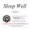 画像1: 4月のメールマガジン特別価格!!<br>Sleep Well-スリープ・ウェル（快眠）- (1)