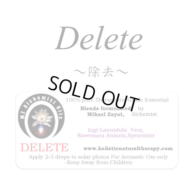 画像1: Delete-ディレート（除去）- (1)